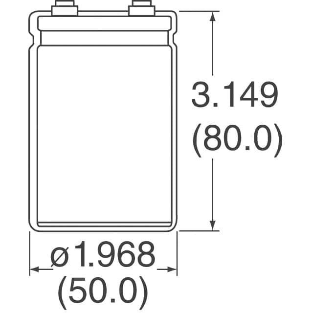 MAL210225102E3 Vishay Beyschlag/Draloric/BC Components  Condensateurs électrolytiques en aluminium